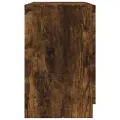 Meuble d'évier chêne fumé 59x37x59 cm bois d'ingénierie
