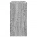 Armoire d'évier sonoma gris 90x29x55 cm bois d'ingénierie