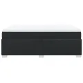 cadre de lit avec matelas Noir 140x190 cm Similicuir