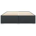 Cadre de lit sans matelas noir 180x200 cm similicuir