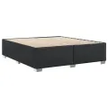 Cadre de lit sans matelas noir 180x200 cm similicuir