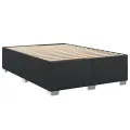 cadre de lit avec matelas Noir 140x200 cm Similicuir