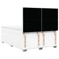 cadre de lit avec matelas Blanc 140x200cm Similicuir