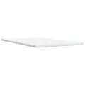 cadre de lit avec matelas blanc 120x190cm similicuir