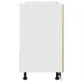 Armoire basse chêne sonoma 80x46x81,5 cm bois d’ingénierie