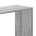 Bibliothèque 5 niveaux sonoma gris bois d'ingénierie