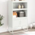 Meuble TV jaune moutarde 100,5x39x60,5 cm acier