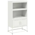 Meuble TV jaune moutarde 100,5x39x60,5 cm acier