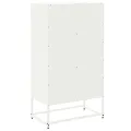 Meuble TV jaune moutarde 100,5x39x60,5 cm acier