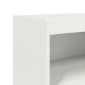 Meuble TV jaune moutarde 100,5x39x60,5 cm acier