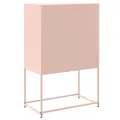 Meuble TV blanc 100,5x39x60,5 cm acier