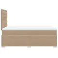 cadre de lit matelas cappuccino 120x190cm similicuir