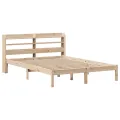Cadre de lit sans matelas 120x200 cm bois de pin massif