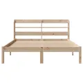 Cadre de lit sans matelas 120x200 cm bois de pin massif