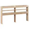 Cadre de lit sans matelas 120x190 cm bois de pin massif