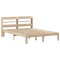 Cadre de lit avec tête de lit sans matelas 120x200 cm