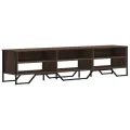 Meuble TV chêne marron 180x34x41 cm bois d'ingénierie