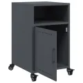 Tables de chevet 2 pcs anthracite 36x39x59 cm acier