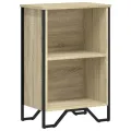 Bibliothèque chêne sonoma 50x31x74,5 cm bois d'ingénierie