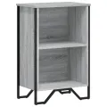 Bibliothèque sonoma gris 50x31x74,5 cm bois d'ingénierie