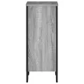Bibliothèque sonoma gris 50x31x74,5 cm bois d'ingénierie