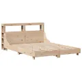 Cadre de lit sans matelas 120x200 cm bois de pin massif