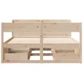 Cadre de lit sans matelas 140x200 cm bois massif de pin