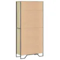 Bibliothèque chêne sonoma 80x31x169 cm bois d'ingénierie