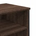Armoire lavabo de salle de bain chêne marron 91x35x60 cm