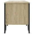 Meuble TV chêne sonoma 180x34x41 cm bois d'ingénierie