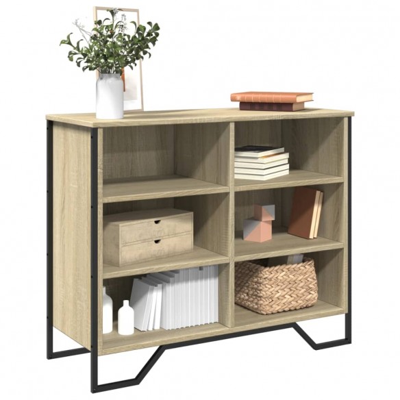 Buffet chêne sonoma 91x35,5x74,5 cm bois d'ingénierie