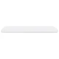 Matelas en mousse blanc 90x220 cm 7 zones dureté 20 ILD