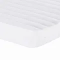 Matelas en mousse blanc 90x220 cm 7 zones dureté 20 ILD