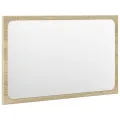 Ensemble de meubles de salle de bain 4 pcs chêne sonoma