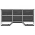 Armoire à chaussures sonoma gris 90x38x45,5cm bois d'ingénierie
