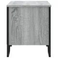 Armoire à chaussures sonoma gris 90x38x45,5cm bois d'ingénierie
