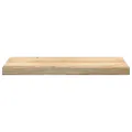 Marches d'escalier 2 pcs non traité bois de chêne massif