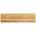 Marches d'escalier 2 pcs marron clair 100x30x2 cm chêne massif