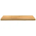 Appuis de fenêtre 2 pcs marron clair bois de chêne massif