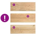 Marches d'escalier 16pcs non traité 70x30x2cm bois chêne massif
