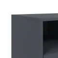 Meuble TV anthracite 68x39x43,5 cm acier