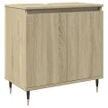 Armoire de bain chêne sonoma 58x33x60 cm bois d'ingénierie