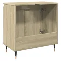 Armoire de bain chêne sonoma 58x33x60 cm bois d'ingénierie