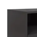 Meuble TV noir 68x39x43,5 cm acier