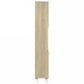 Armoire de salle de bain chêne sonoma 30,5x30x179 cm