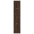 Armoire apothicaire chêne marron 30x41x144,5 cm bois ingénierie
