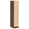 Armoire apothicaire chêne marron 30x41x144,5 cm bois ingénierie
