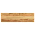Appuis de fenêtre 2 pcs marron clair bois de chêne massif