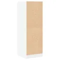 Armoire d'apothicaire blanc 40x41x118 cm bois d'ingénierie