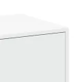 Armoire d'apothicaire blanc 40x41x118 cm bois d'ingénierie